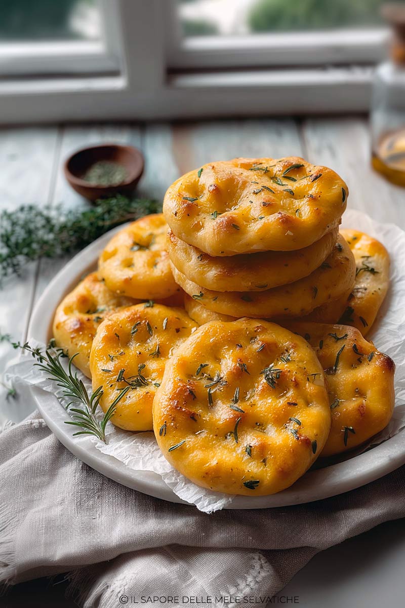 focaccine alla zucca