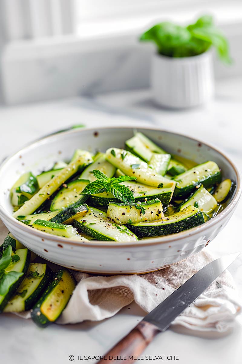 zucchine all'aceto