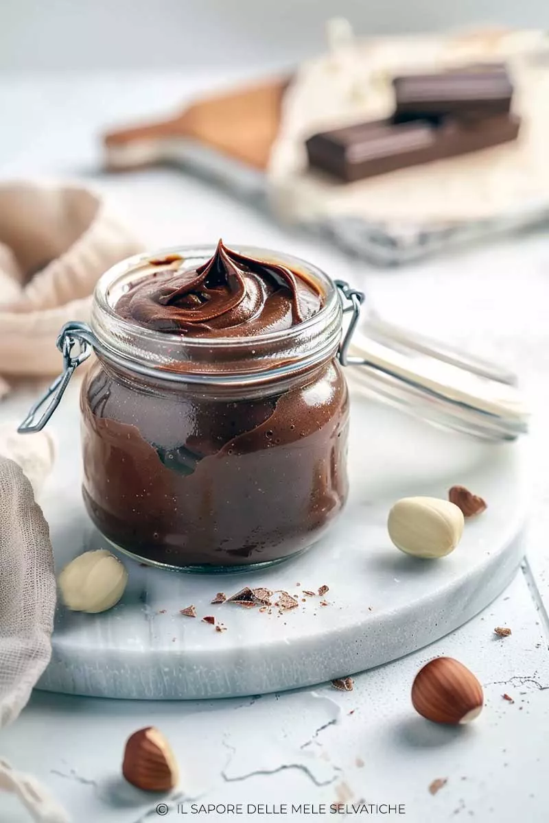 Crema di cacao e nocciole
