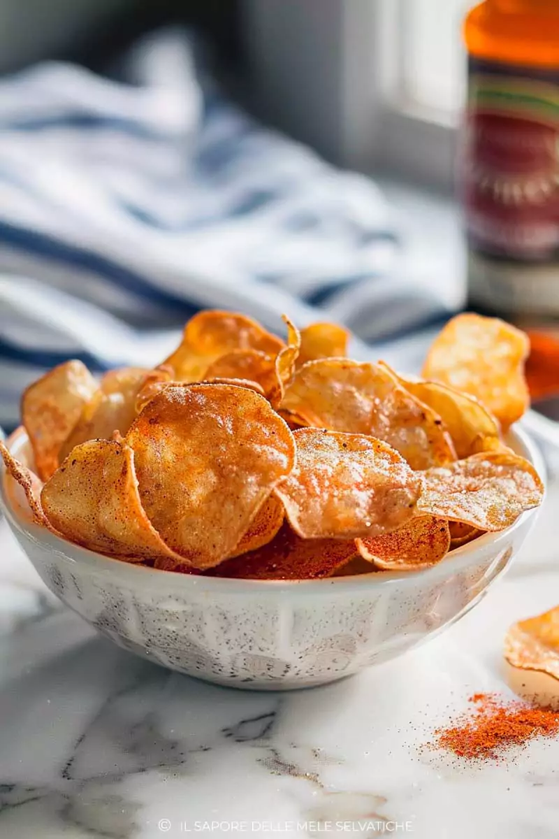 chips di patate croccanti