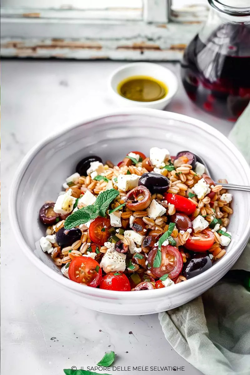 insalata di farro estiva